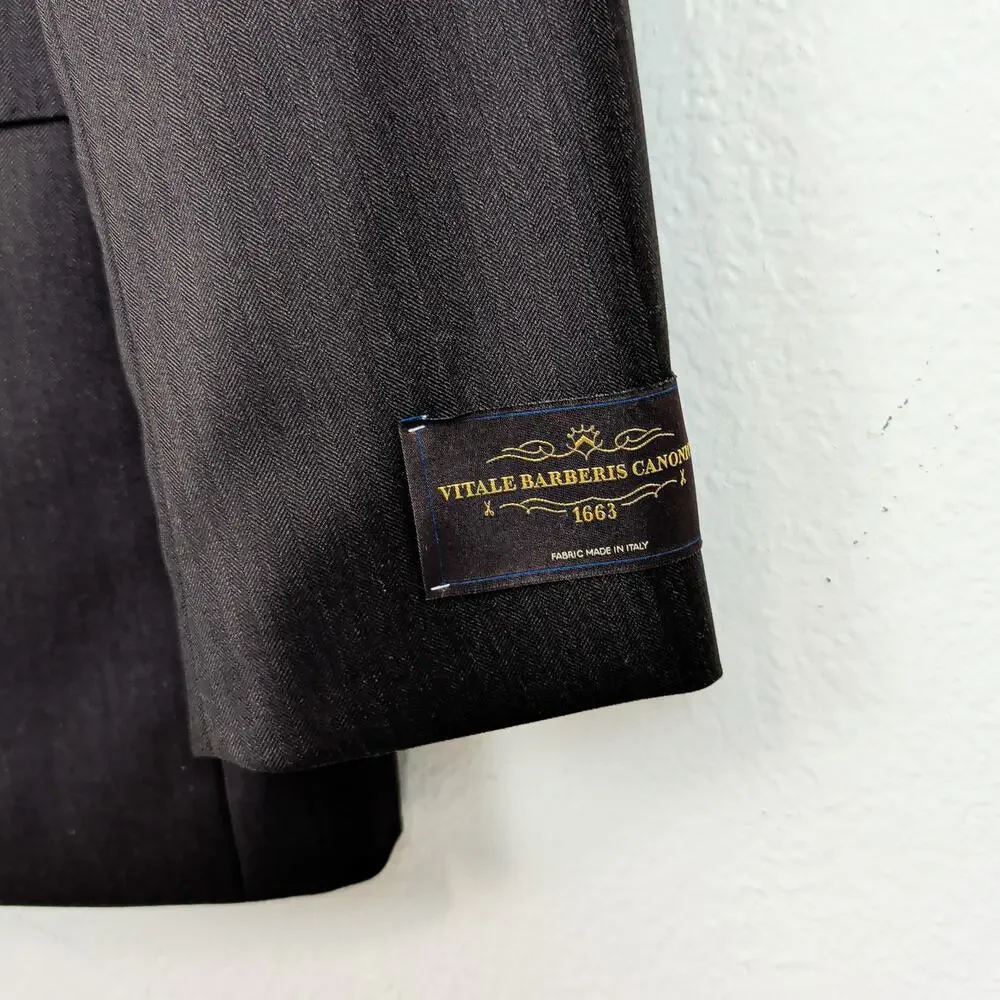 J.Crew Crosby Classic fit Suit Jacket Italy Wool herringbone 38R NWT $498